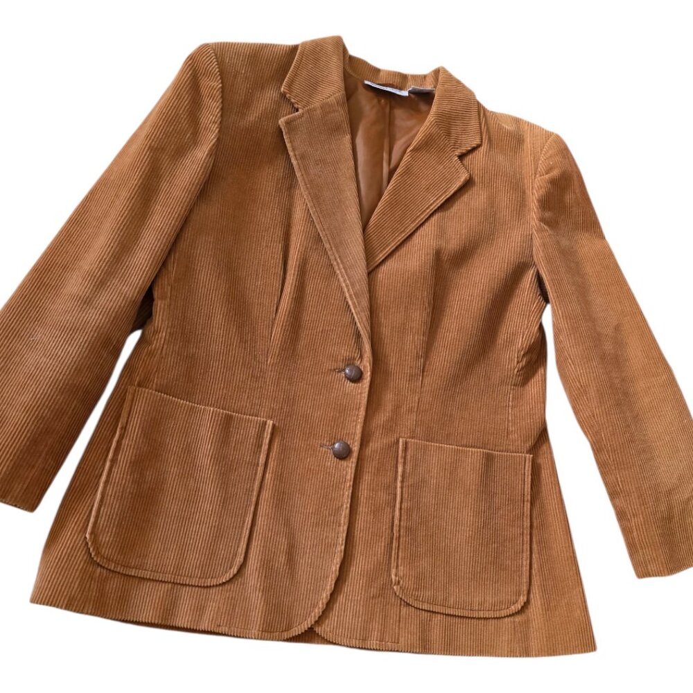Camel Corduroy Blazer– Like New